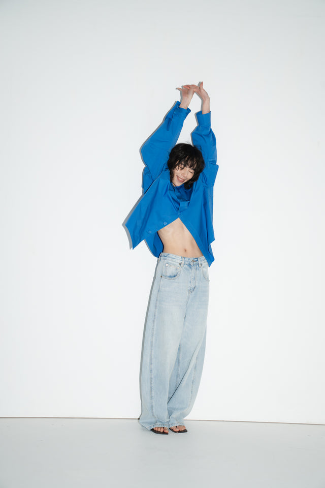 Unisex Lackland Crisp Shirt (Cobalt Blue)