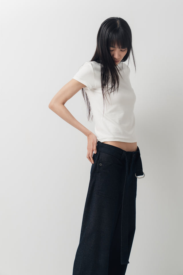 Summer Comfortable Fitted Tee (White)