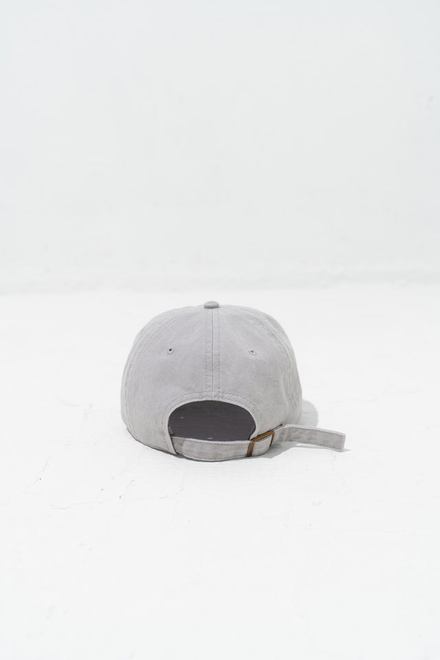 小臉棒球帽 (淺灰)