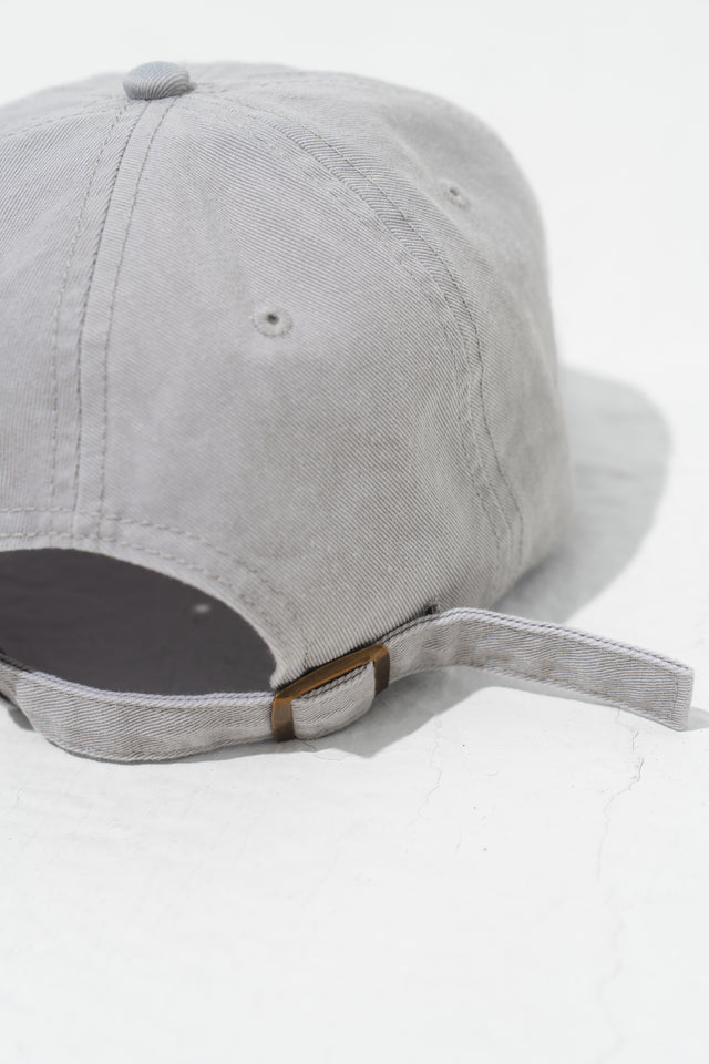 小臉棒球帽 (淺灰)