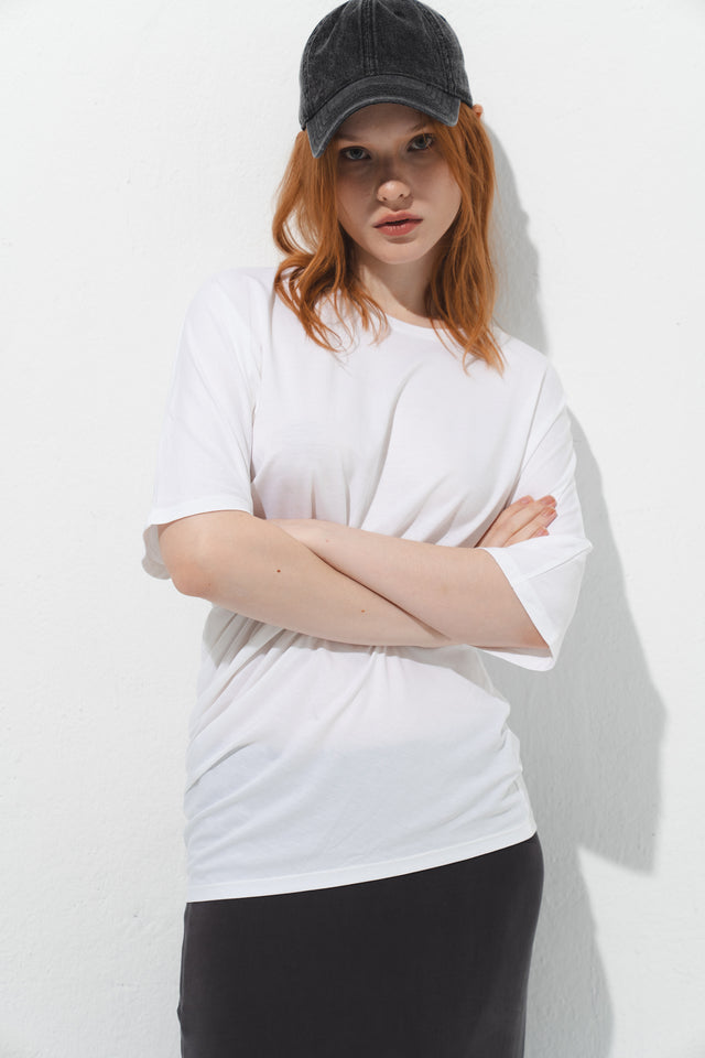 小臉棒球帽 (水洗灰)