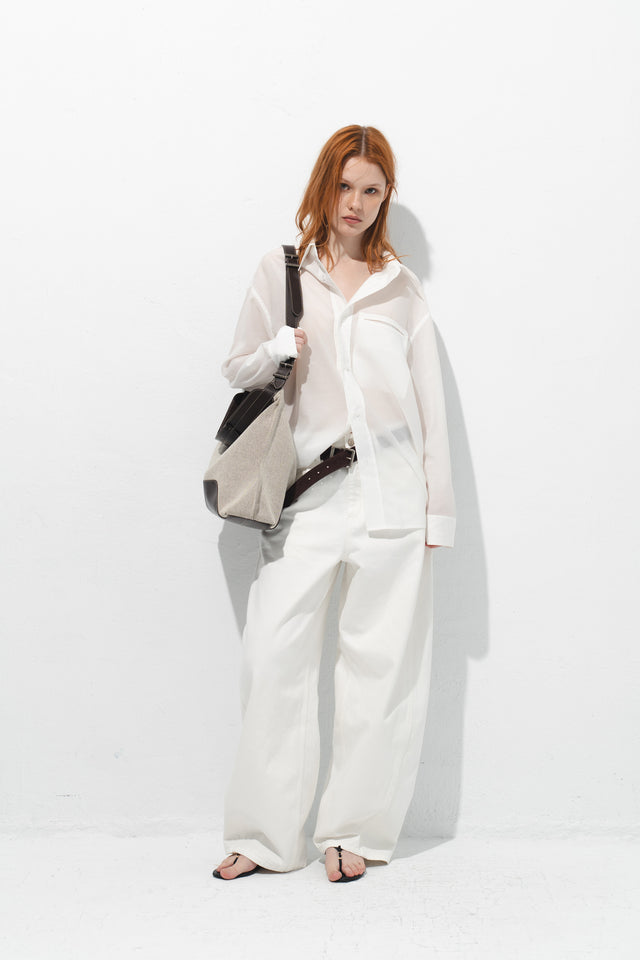 重工方釦軟質皮帶 (深棕)