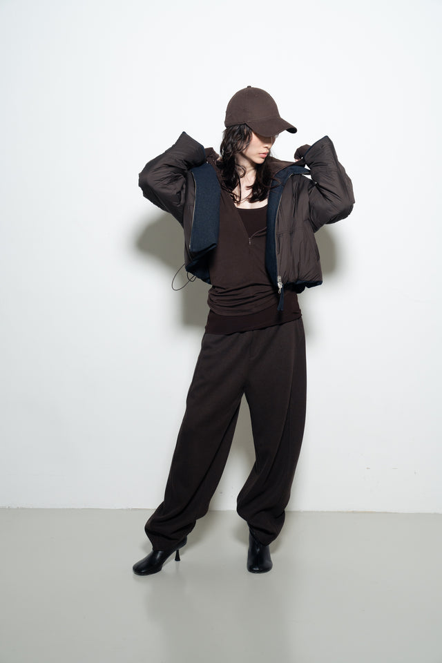 小臉棒球帽 (深巧)