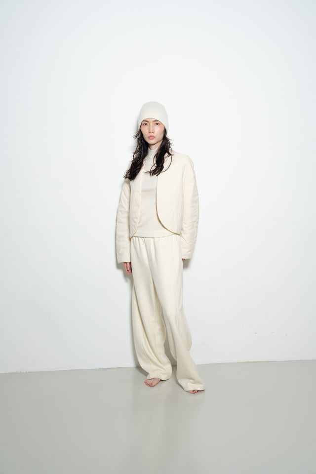 極輕盈保暖內搭外套 (內填充100%羊毛) (米)