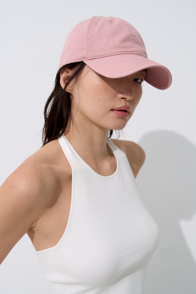 Small face baseball cap (deep chocolate)