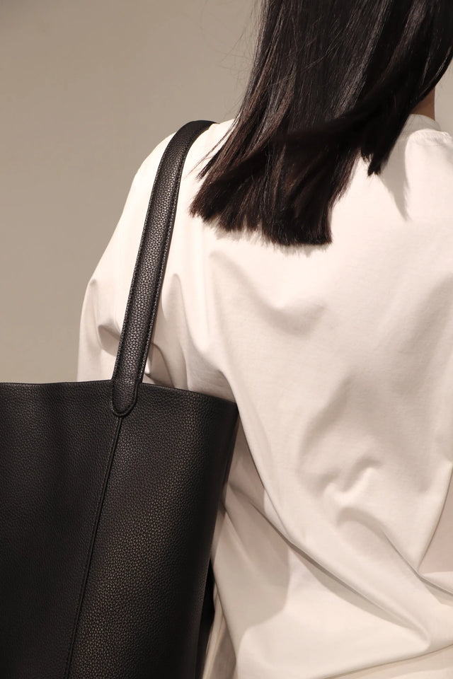 水桶包-extremely-simple-shoulder-bucket-bag-black