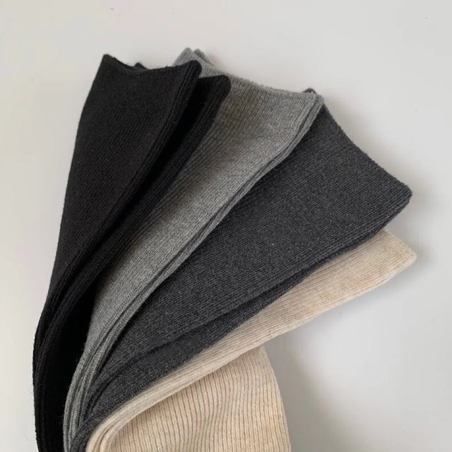 堆堆襪-mid-length-pile-socks-multicolor