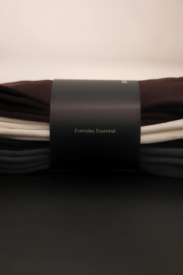 中筒襪-softelastic-mid-calf-socks-black-white-grey-brown