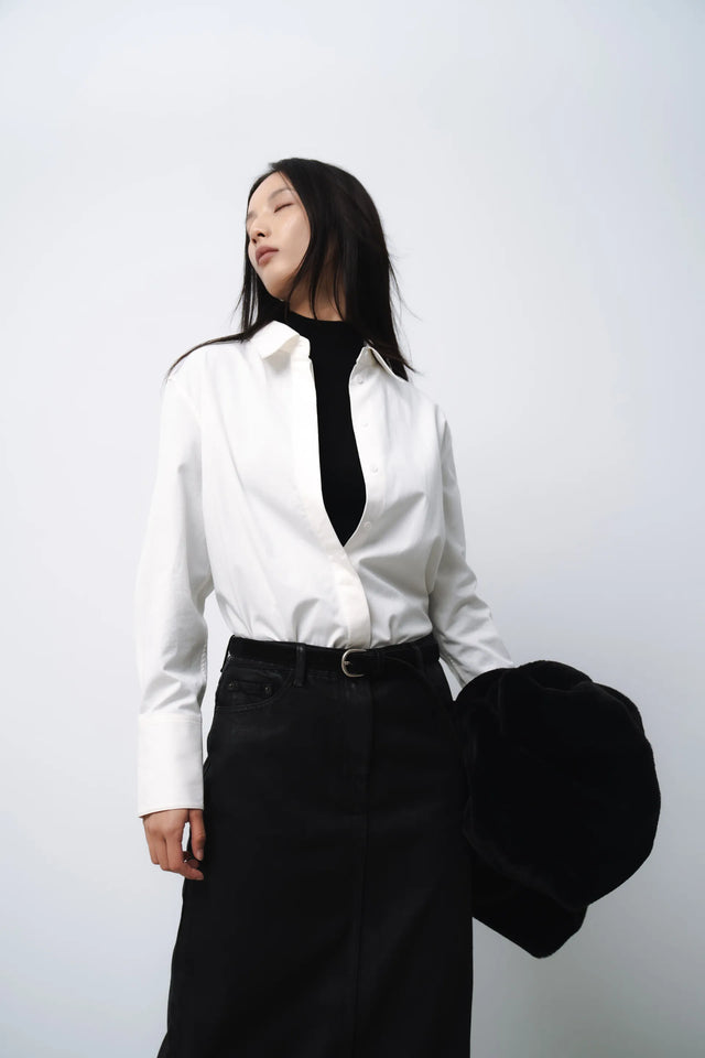 羊毛衫-warm-half-collar-seamless-woolen-sweater-black