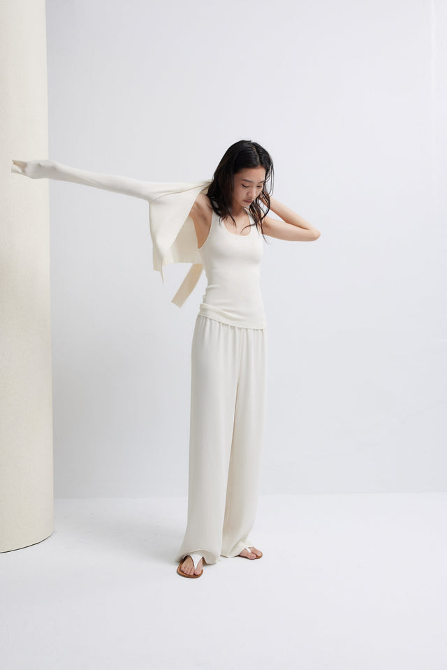 涼拖鞋-simple-thong-flat-sandals-white