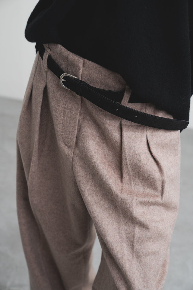 皮帶-classic-suede-finished-leather-belt