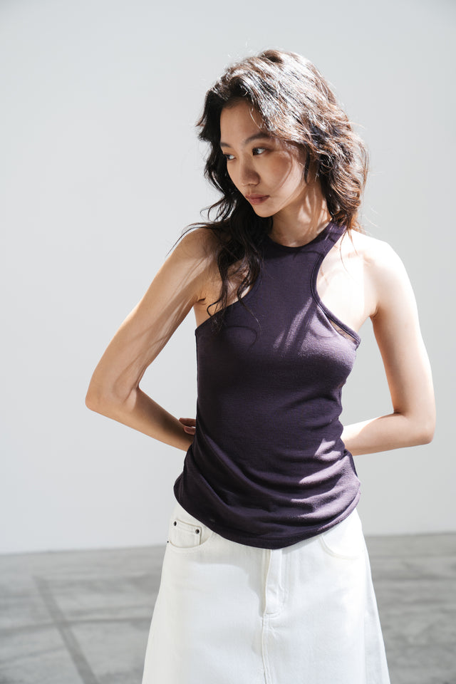 背心-tencel-wool-transparent-vest-purple