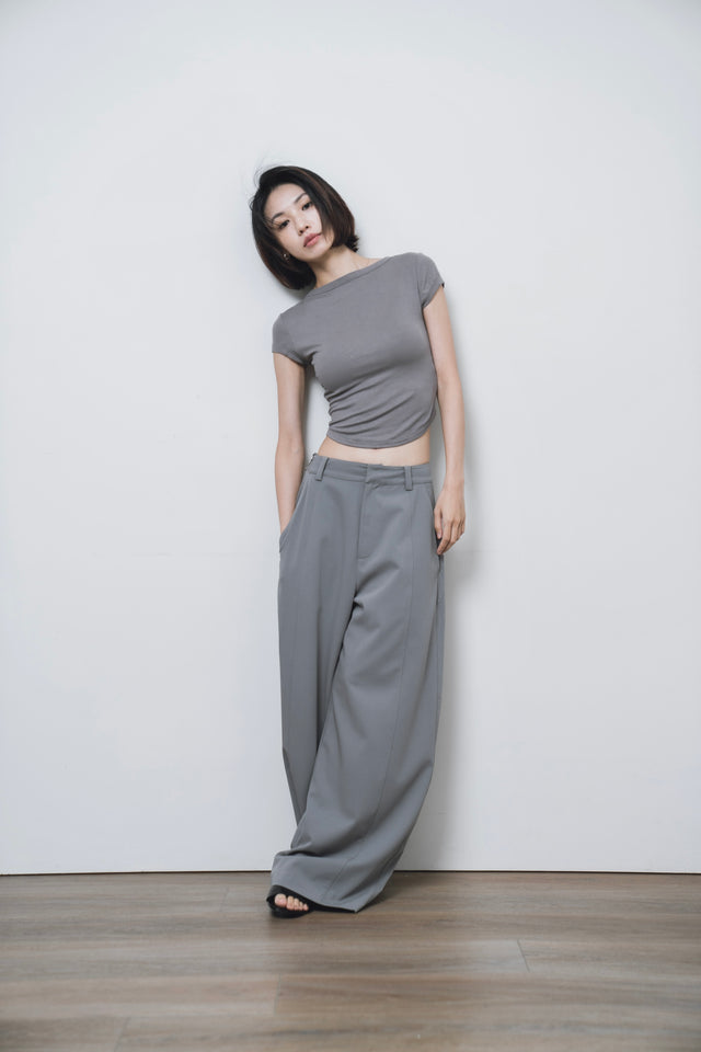 西褲-3d-arc-cutting-trousers-lightgrey