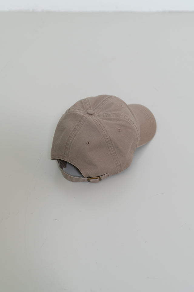 小臉棒球帽 (灰裸)