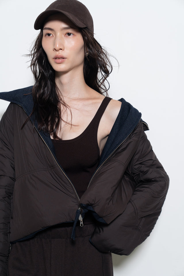 小臉棒球帽 (深巧)