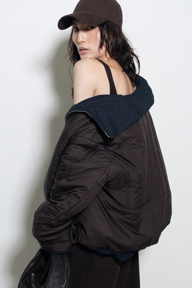 激推✨雙面穿輕暖丹寧外套 (內填充100%羊毛)