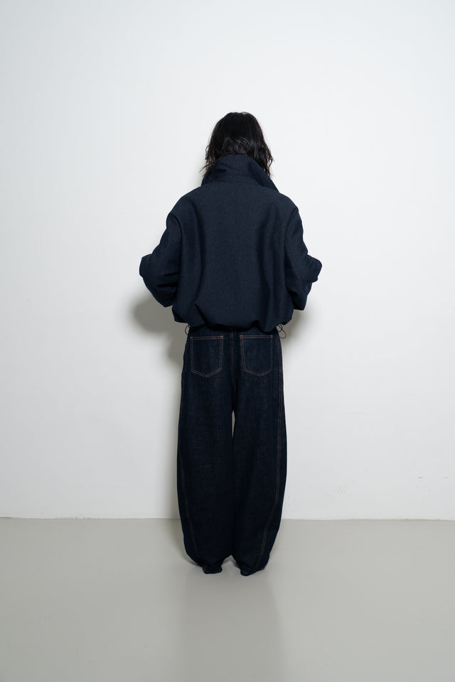 激推✨雙面穿輕暖丹寧外套 (內填充100%羊毛)