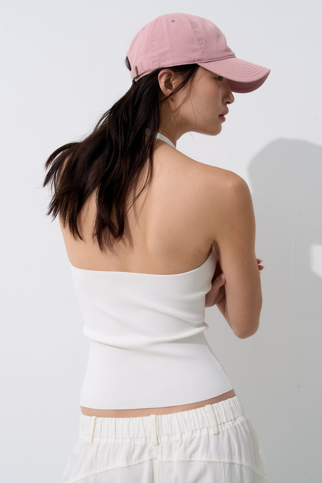 Small face baseball cap (deep chocolate)