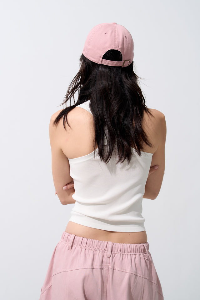 Small face baseball cap (deep chocolate)
