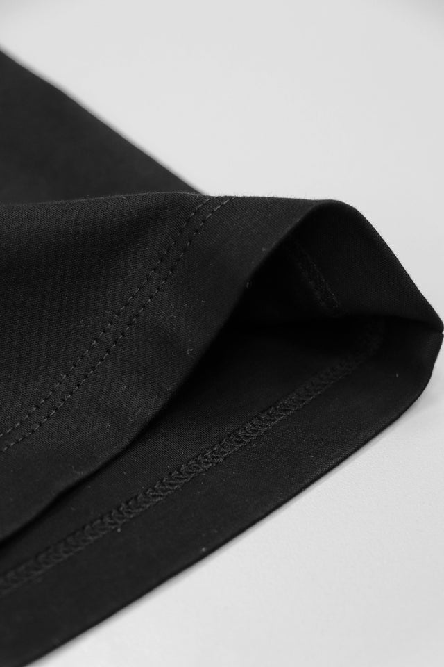 棉T-smooth-modal-silk-tee-black