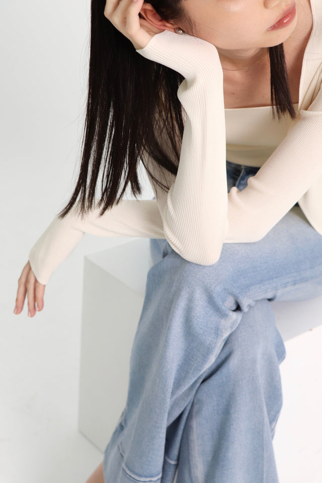 小外套-silk-knit-cool-summer-jacket-soft-white