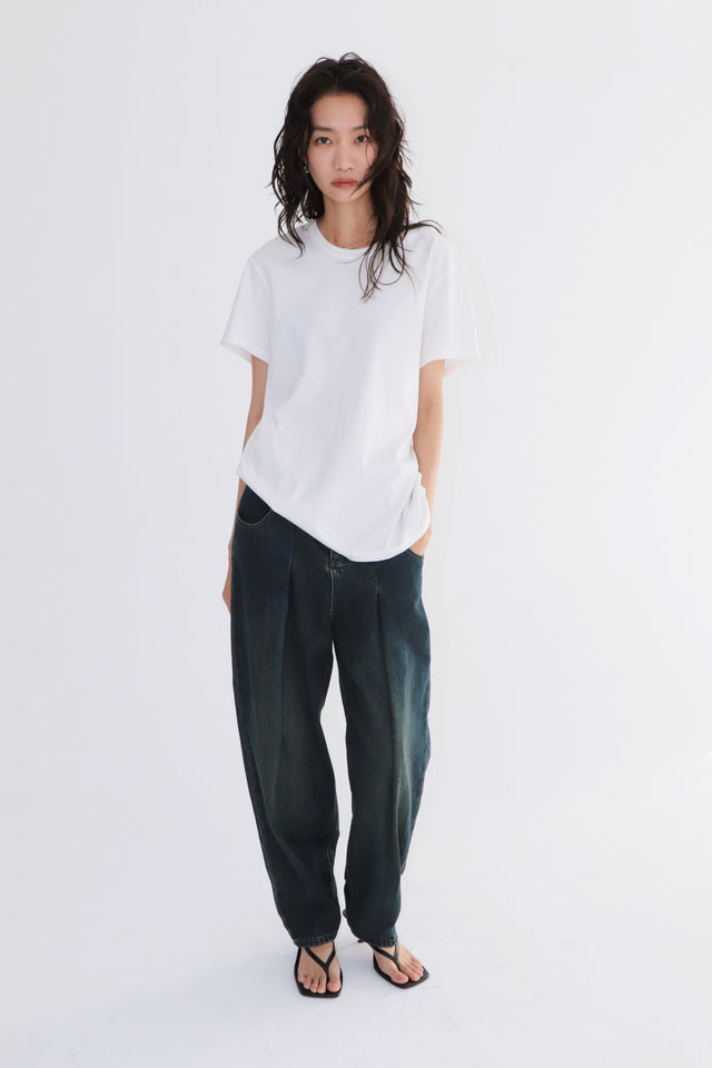 棉T-smooth-modal-silk-tee-white