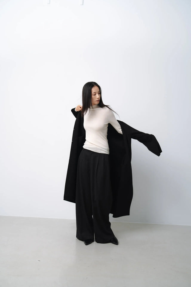 羊毛衫-warm-half-collar-seamless-woolen-sweater-soft-white