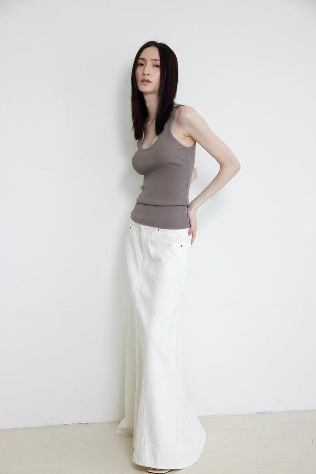 丹寧裙-ultra-soft-denim-maxi-line-skirt-white