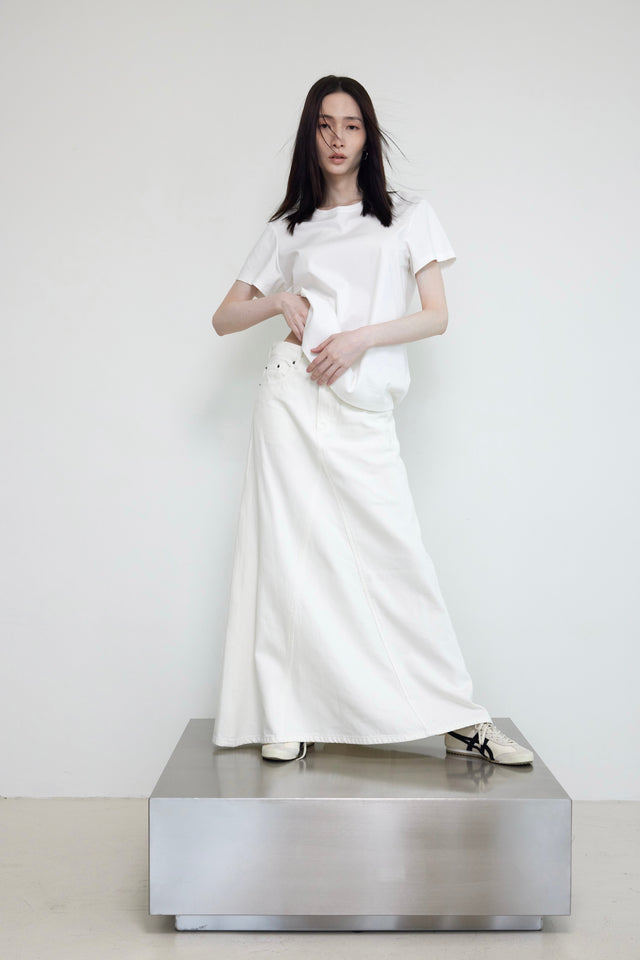 棉T-smooth-modal-silk-tee-white