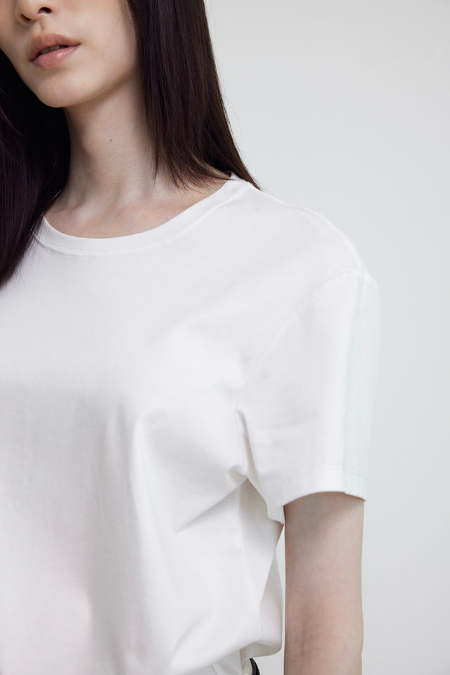 棉T-smooth-modal-silk-tee-white