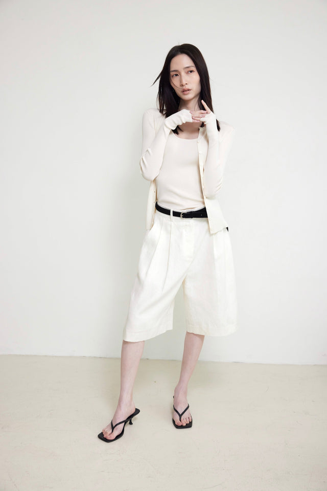 西褲-linen-suit-pants-white