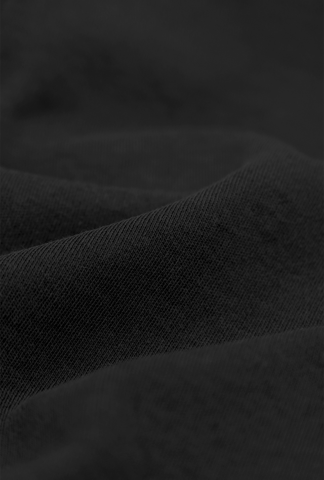 舒彈微領削肩背心 (黑)